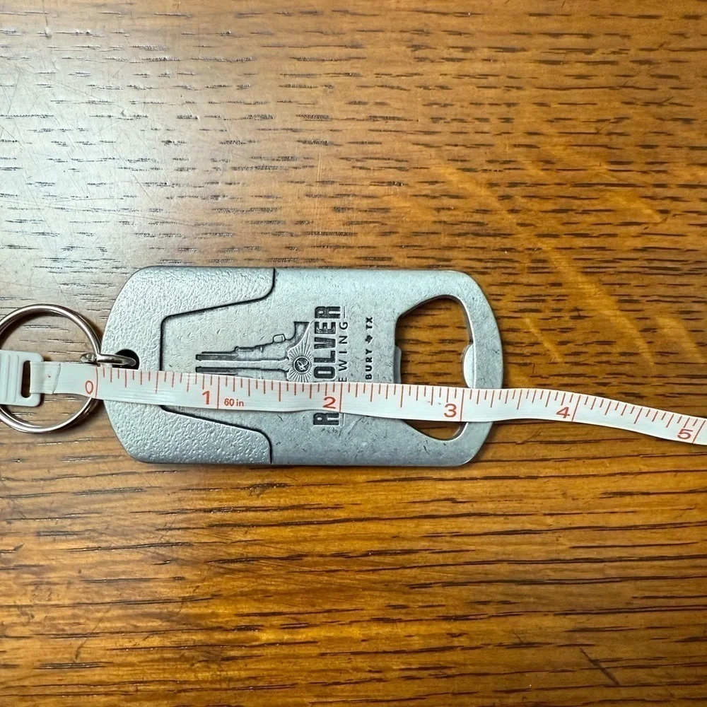 Revolver Brewing Bottle Opener Keychain